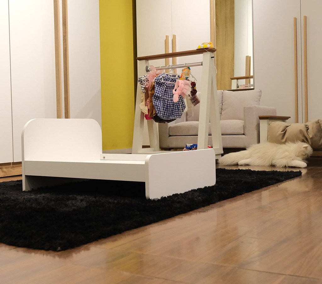 Ginny Pet Bed-White