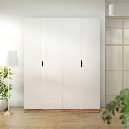 [19227594] Havin Wardrobe WO160cm - Solid oak