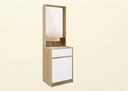 Adison Dressing Table 50/Solid Oak/White